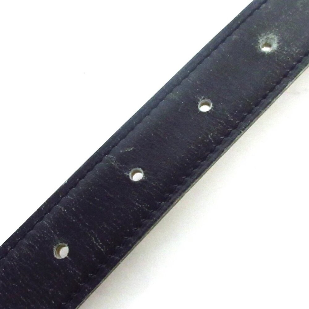HERMES H Belt - Black Box Calf Square B Belt 524-060425 - Picture 4 of 8